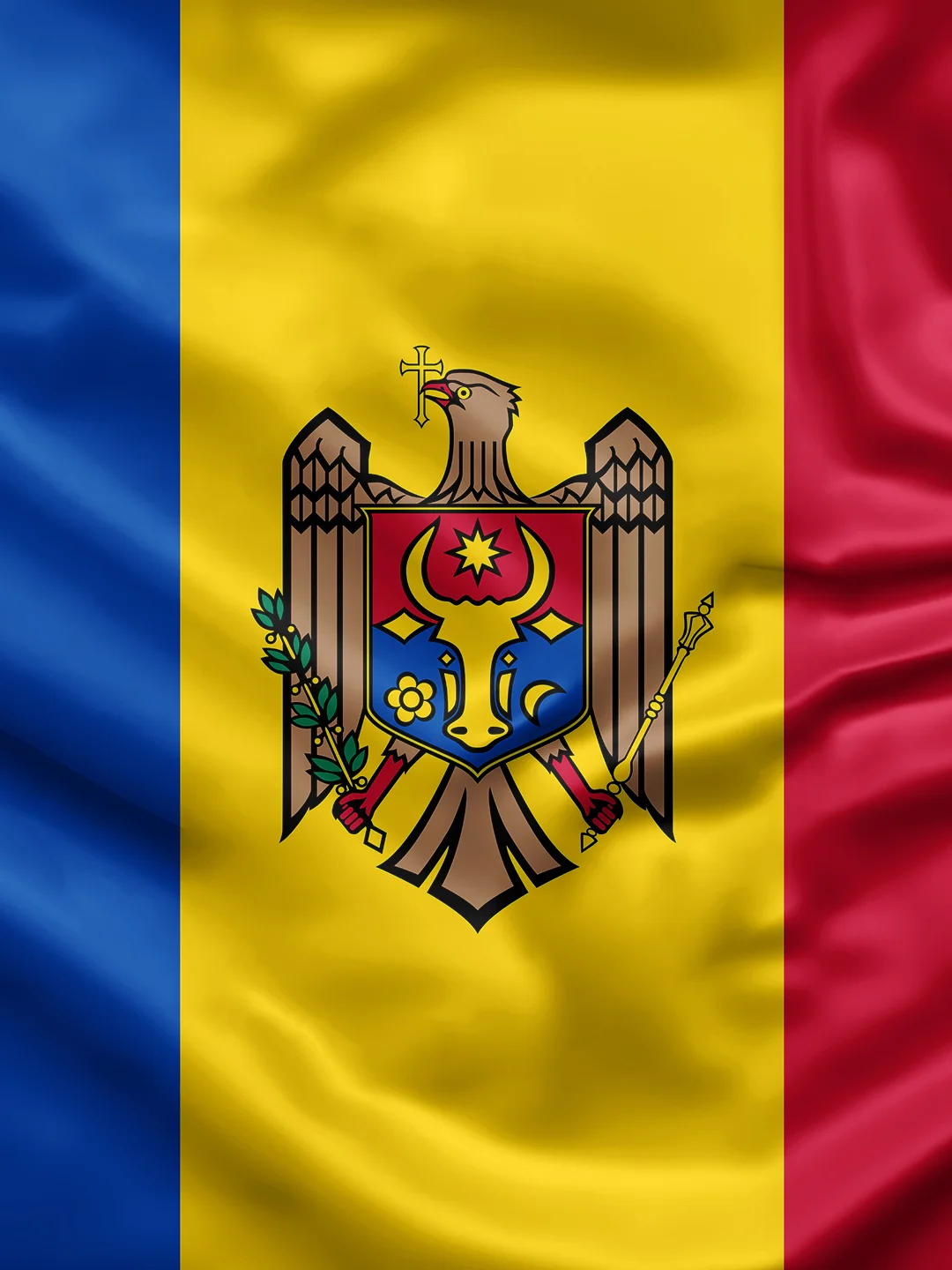 Флаг Молдовы, 135 х 90 см