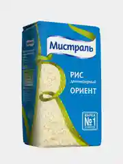 Рис МИСТРАЛЬ Ориент длиннозерный, 900 г