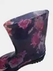 Синий сапоги женские резиновые цветные