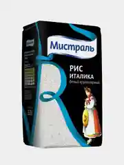 Рис МИСТРАЛЬ Италика белый круглозерный, 500 г