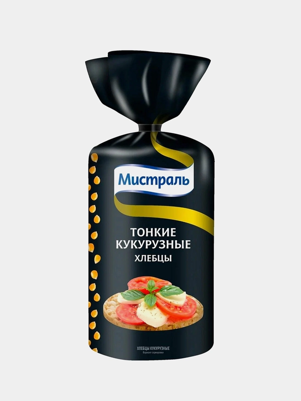 Хлебцы МИСТРАЛЬ Кукурузные, 120 г
