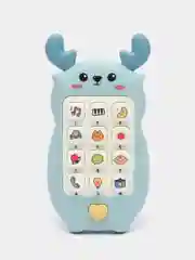 Ледяной детский музыкальный телефон прорезыватель, развивающая игрушка