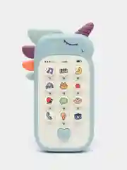 Мятный детский музыкальный телефон прорезыватель, развивающая игрушка