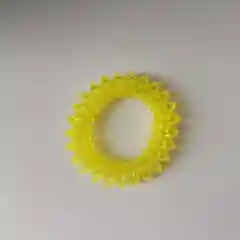 Желтый резинка пружинка