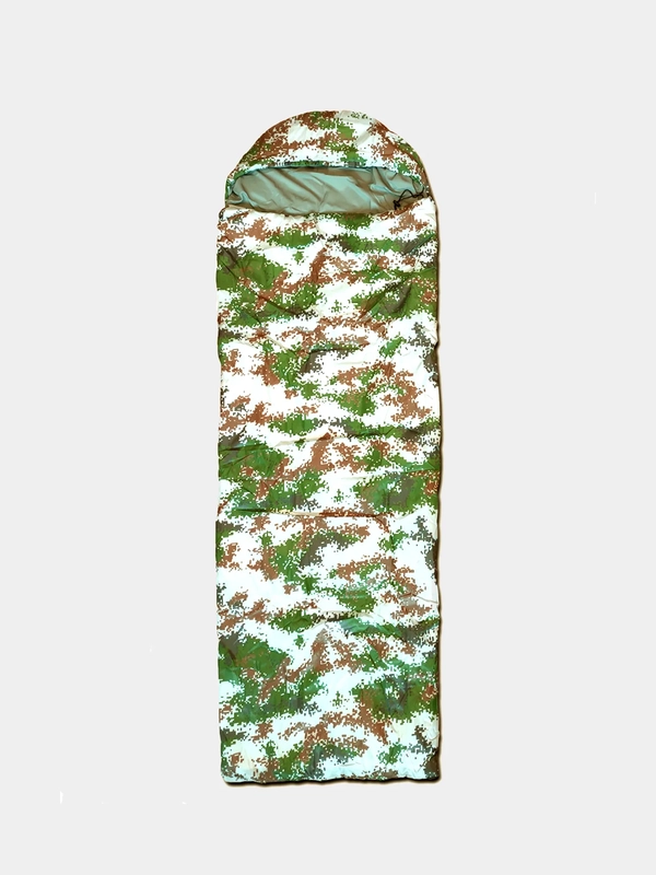 Спальный мешок 200x70см пиксельный камуфляж