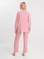Коралловый меланж костюм домашний женский,  рубашка, брюки, пижама для девушек
