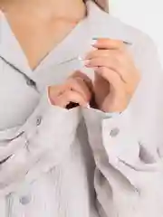 Серый костюм домашний женский,  рубашка, брюки, пижама для девушек