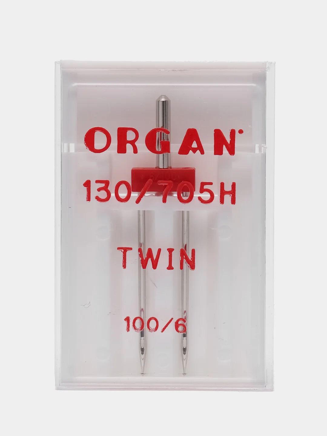 Игла для швейных машин ORGAN Двойная №100/6 в пенале