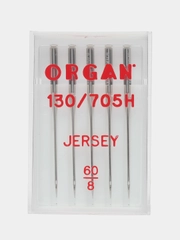 Иглы для швейных машин ORGAN Джерси №60 5 шт. в пенале