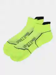 Зеленый носки спортивные короткие
