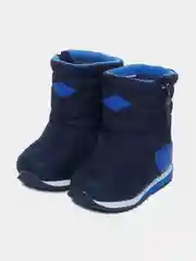 Черный дутики для мальчика, детские, зимние