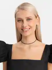 Чокер из цирконов