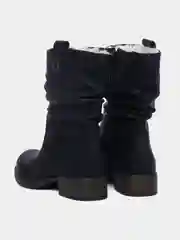 Черный полусапожки женские Rieker