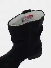 Черный полусапожки женские Rieker