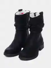 Черный полусапожки женские Rieker