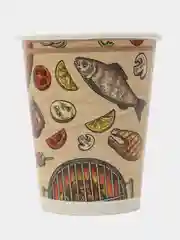 Набор для праздника Ешь шашлык (тарелка бол., стакан по 6 шт.)