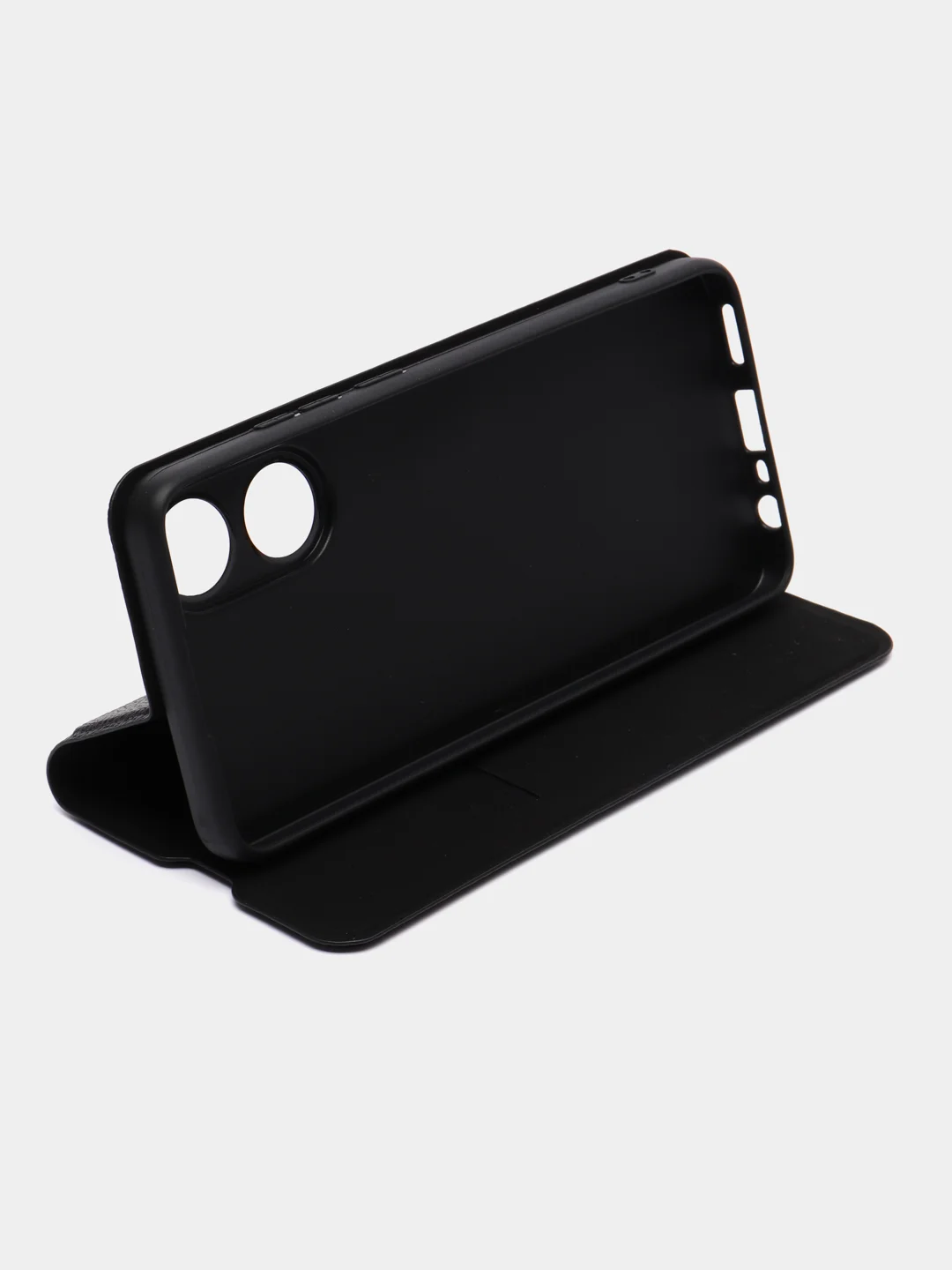 Черный чехол книжка Oppo A78 / Оппо А78
