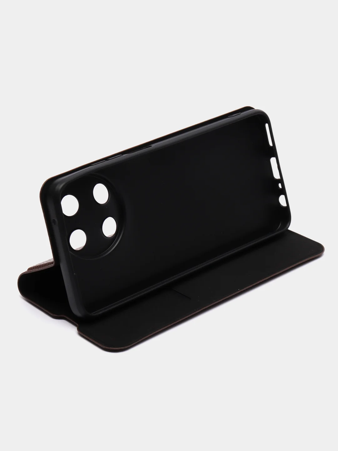 Коричневый чехол книжка Realme 11 4G / Реалми 11 4Г