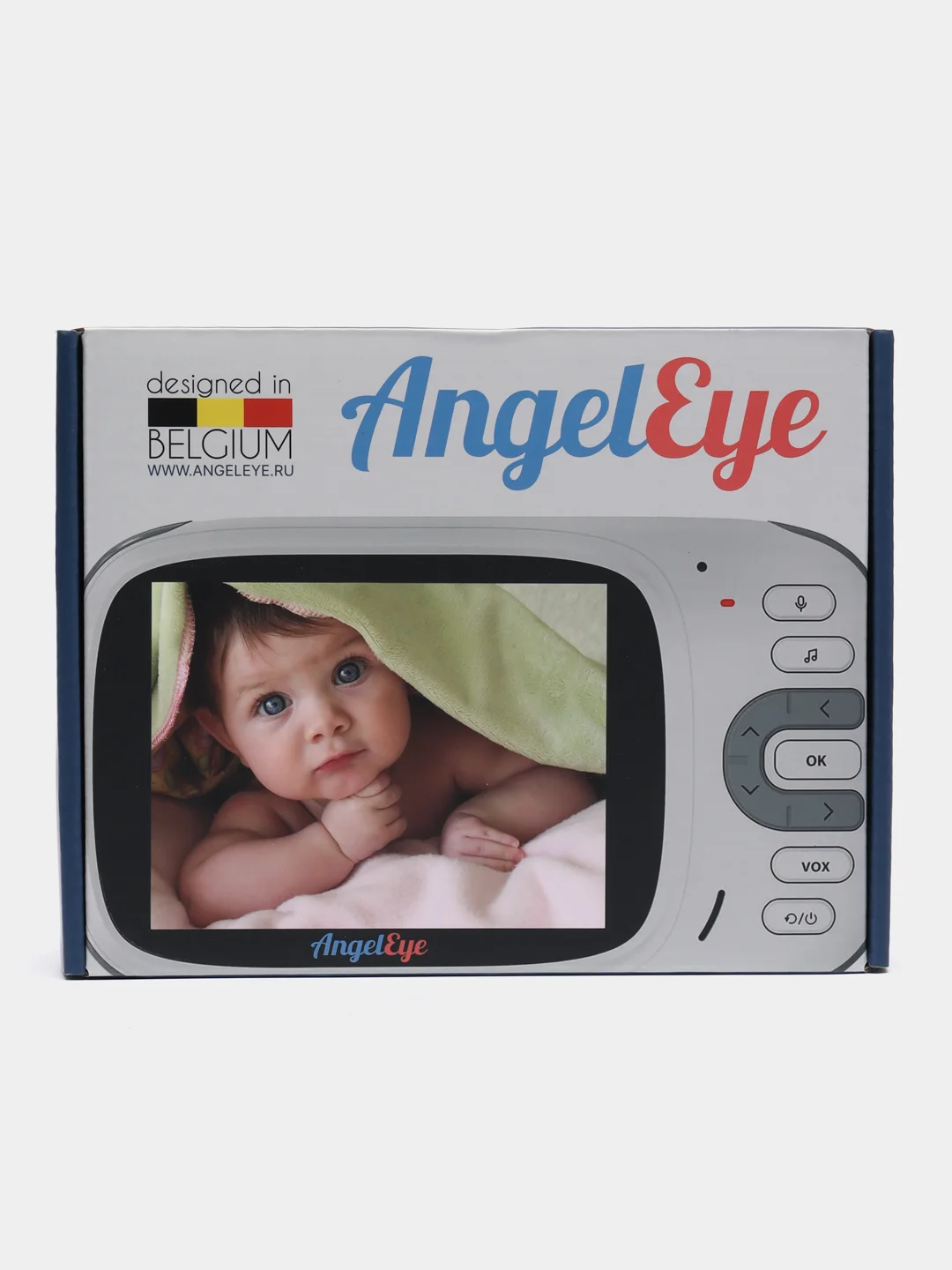 Видеоняня AngelEye AE603 3,2" с поворотной камерой и датчиком звука