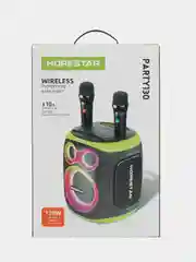 Желтый колонка Hopestar Party 130 120W с функцией TWS, двумя микрофонами, LED подсветкой