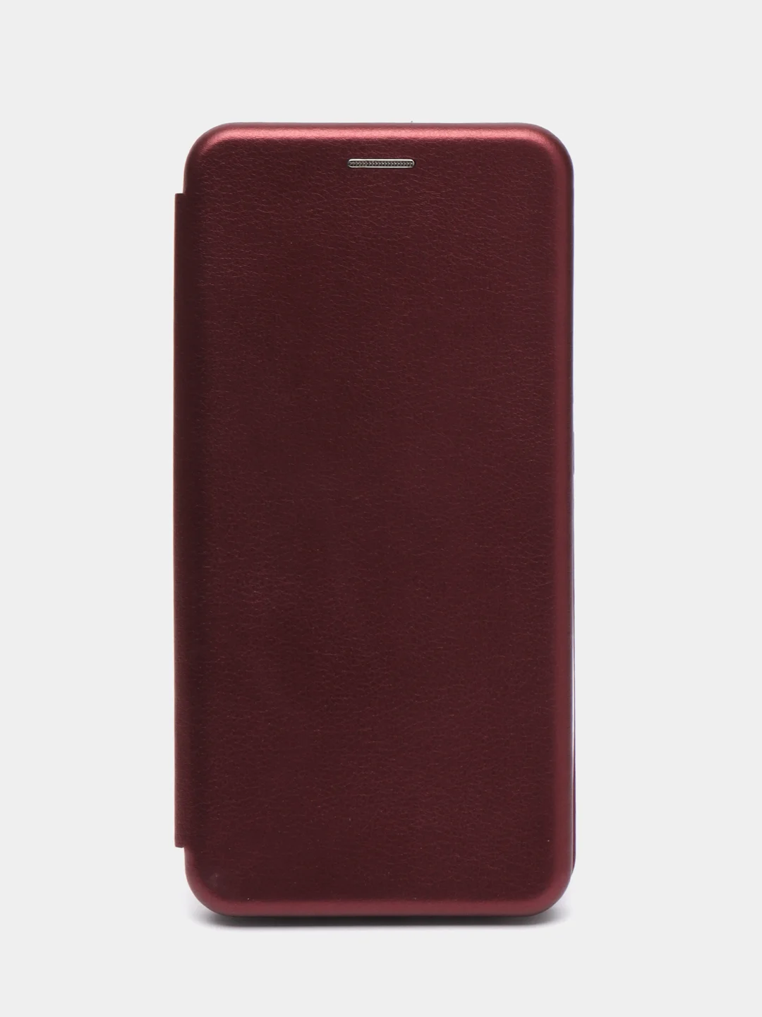 Бордовый чехол-книжка для Xiaomi Redmi 9