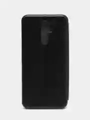 Бордовый чехол-книжка для Xiaomi Redmi 9