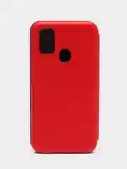 Красный чехол-книжка для Samsung M21