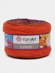 Пряжа YarnArt Flowers 55% хлопок 45% полиакрила 250г 1000 м, 1 моток цвет 295