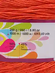 Пряжа YarnArt Flowers 55% хлопок 45% полиакрила 250г 1000 м, 1 моток цвет 295