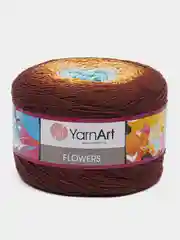 Пряжа YarnArt Flowers 55% хлопок 45% полиакрила 250г 1000 м, 1 моток цвет296
