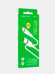 Белый кабель(провод) быстрой зарядки для андроид, телефона,BOROFONE BX43, USB-Type-C, 1 м