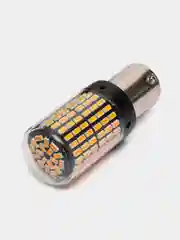 Светодиодная LED лампа поворотника оранжевые PY21W / BAU15S / 1156 / 1056 12V24V 1 шт