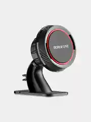 Автомобильный держатель BOROFONE BH13, магнитный, на приборную панель, черный + красный