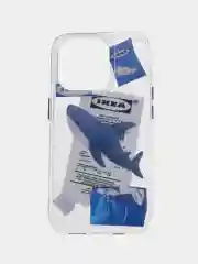Вишнёвый чехол для iPhone 11, 12, 13, 14, 15 Pro, 12 / 13 / 14 /15 Pro Max, XR, X/XS с принтом