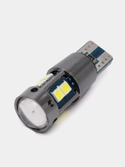 Светодиодная LED лампа габаритные W5W/T10/W16W, 1 штука подсветка номера, салона, бардачка