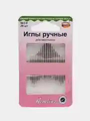 Иглы ручные для квилтинга, Hemline, №3-9, 20 шт