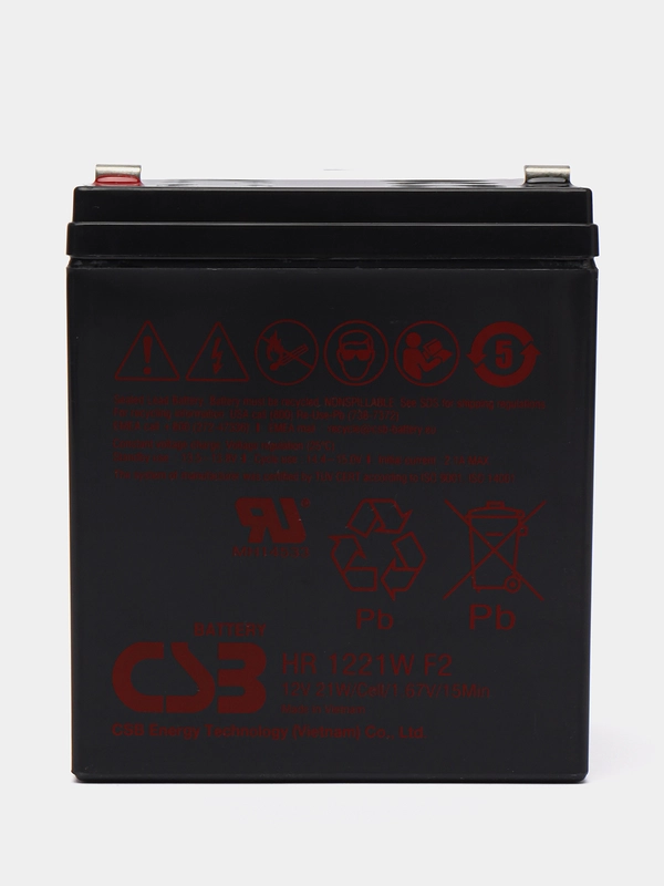 Аккумуляторная батарея CSB HR1221W F2