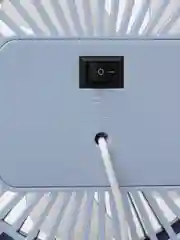 Белый вентилятор настольный бесшумный, USB, на прищепке