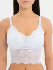 Белый комплект нижнего белья