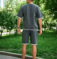 Мужской костюм шорты с футболкой