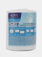 AURA Салфетки одноразовые индивидуальные барьерные ANTIBACTERIAL, рулон, 60 шт