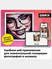 Конструктор из фотографии QBRIX POSTER 40*40 см