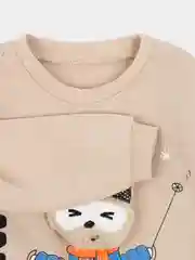 Бежевый флисовы костюм детский, двойка, на флисе