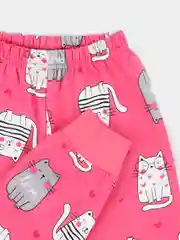 Тёмно-розовый пижама для девочек (2-6 лет)