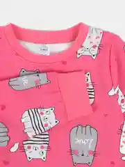 Тёмно-розовый пижама для девочек (2-6 лет)