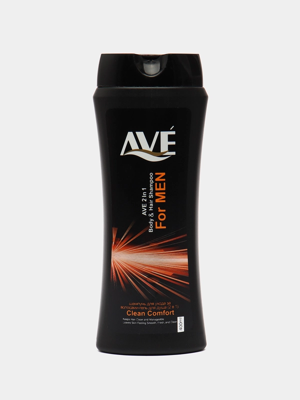 AVE Шампунь-гель for Men Clean comfort, 400 мл