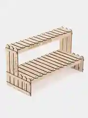 Подставка для цветов и растений "Белая берёза", Woodenking