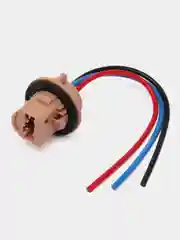Колодка для автоламп W21/5W, W3x16q S=0.75mm, L=100mm
