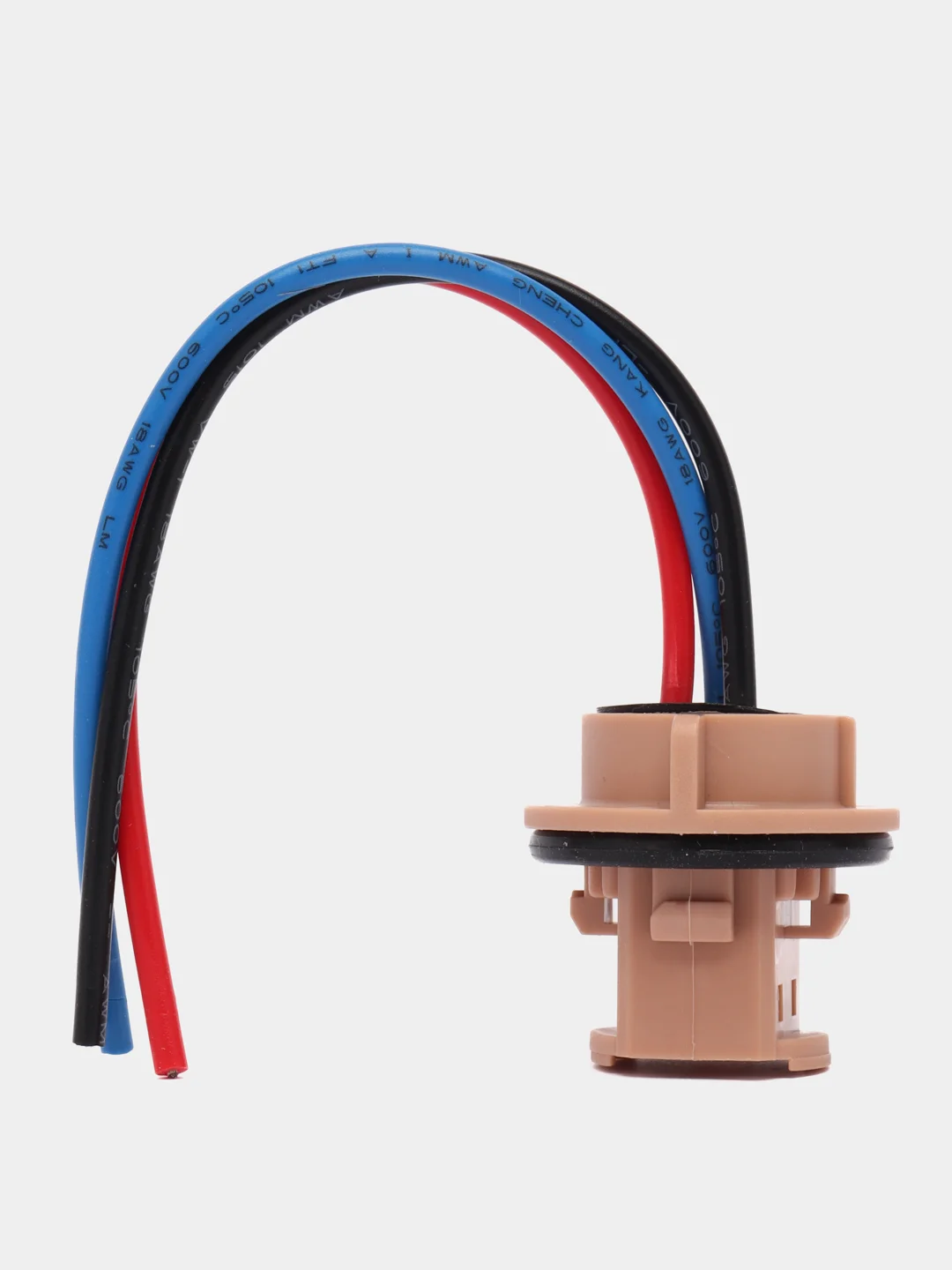 Колодка для автоламп W21/5W, W3x16q S=0.75mm, L=100mm