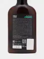 Гель для душа MEN CODE Anti-Pollution, 300 мл, с экстрактами женьшеня и морской соли